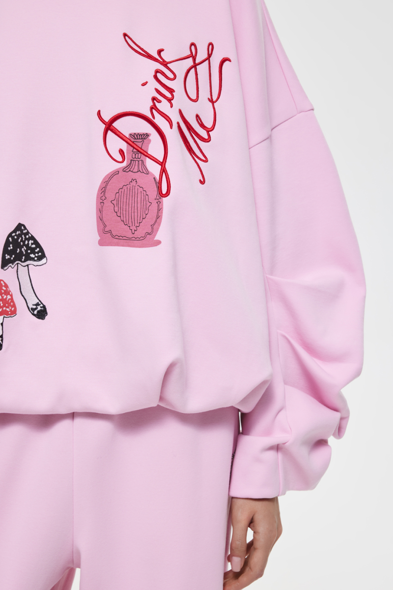 Толстовка DREAMS BY ALENA AKHMADULLINA, цвет: розовый, 225103160404427/410000 купить онлайн