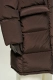 Пуховик удлиненный Brown Erist store, цвет: коричневый, НФ-00002830 купить онлайн