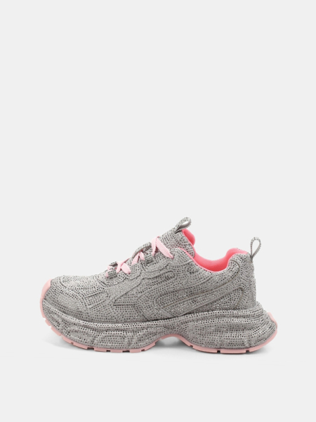 Кроссовки в стразах