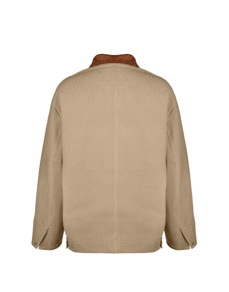 Куртка VELVET WORKER JACKET SORRY, I’M NOT, цвет: бежевый, 9PqTzJv7ggqTlXd70Xb1L2 купить онлайн