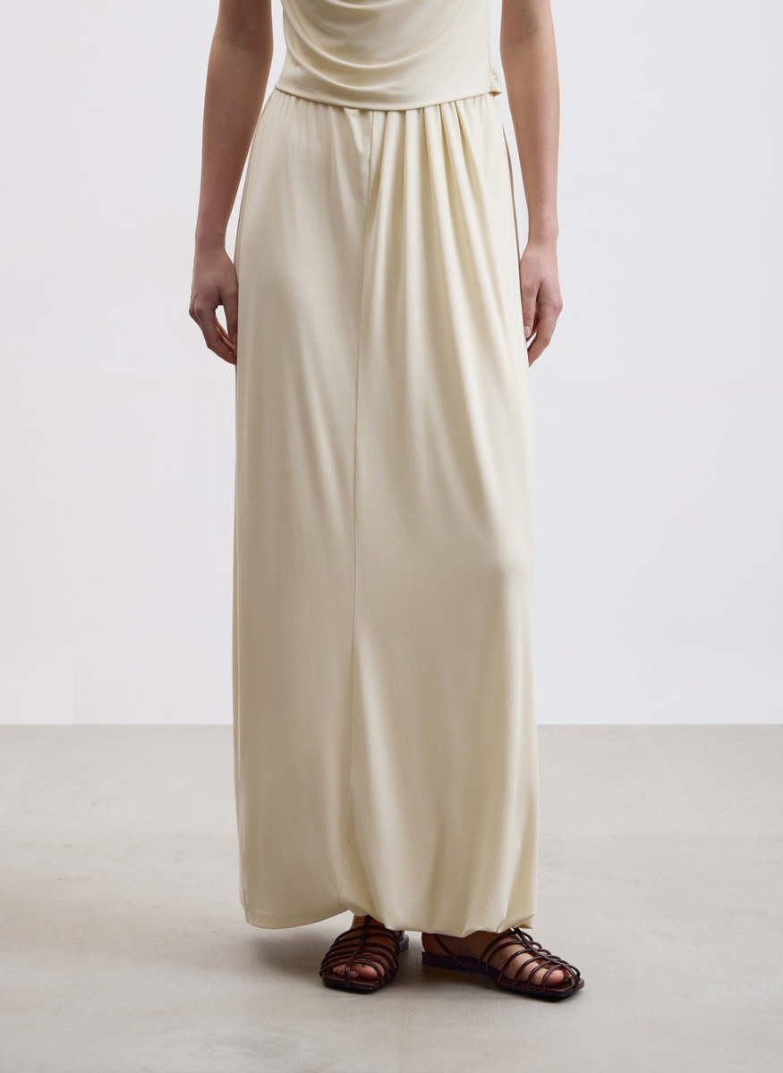 Юбка из трикотажа ALL WE NEED, цвет: ванильный, 2604W2716-109 купить онлайн