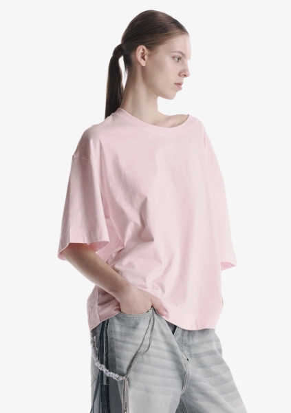 Свободная футболка KRAKATAU, цвет: светло-розовый, Tw144-98 купить онлайн