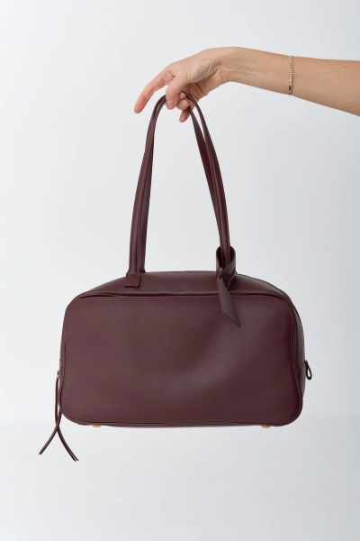 Сумка из натуральной кожи Ricoco, цвет: Бордовый bag11/1 купить онлайн