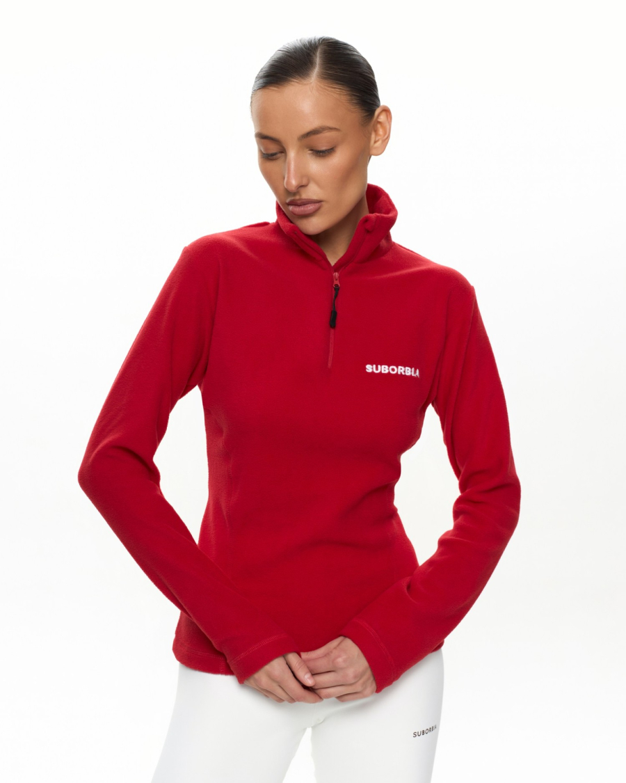 Анорак из флиса APRES SKI Suborbia, цвет: RED, 006353 купить онлайн