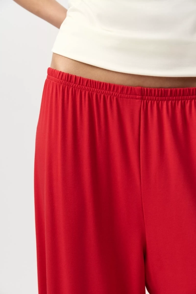 Джоггеры из вискозы Charmstore, цвет: красный, 201-35065-440 купить онлайн