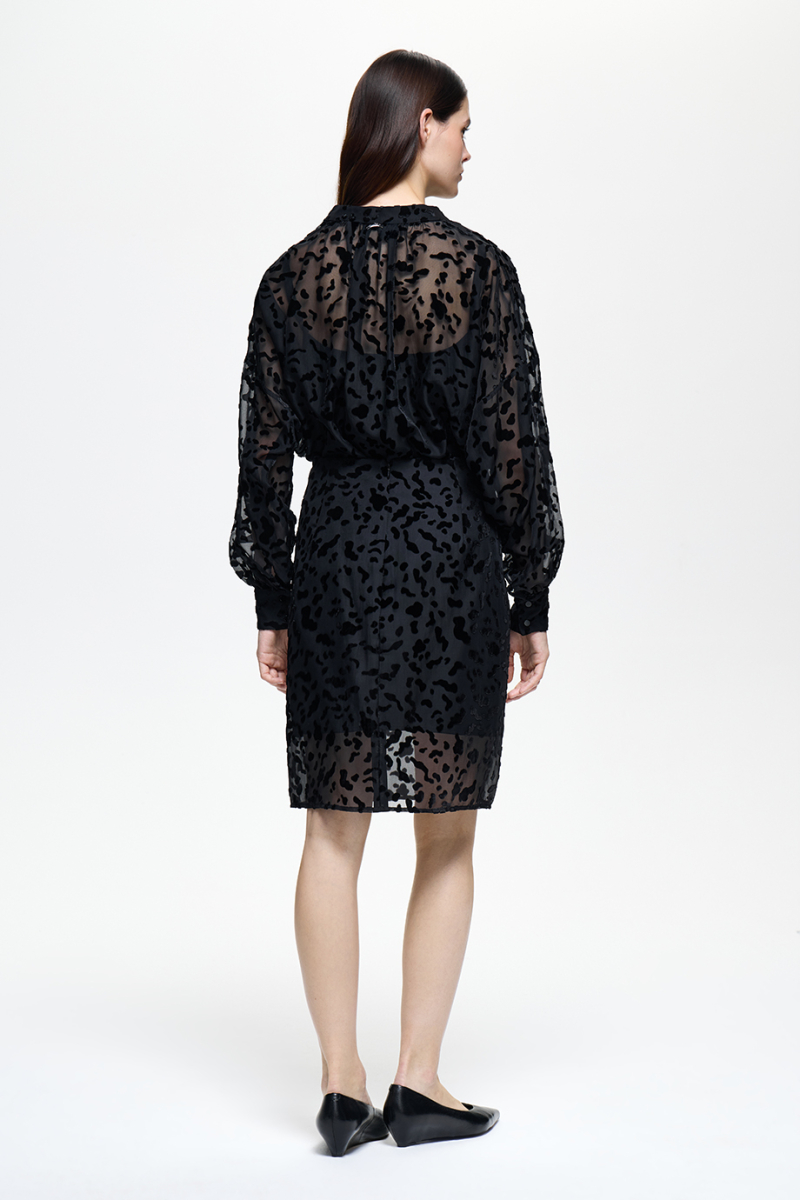 Юбка из деворе DREAMS BY ALENA AKHMADULLINA, цвет: Черный, 225102100204333/803000 купить онлайн