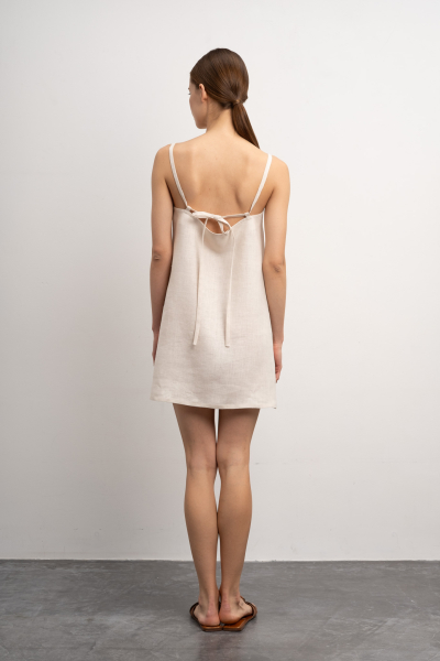 Платье Amanda Pearl PURE LINEN, цвет: жемчужный  |новая коллекция купить онлайн