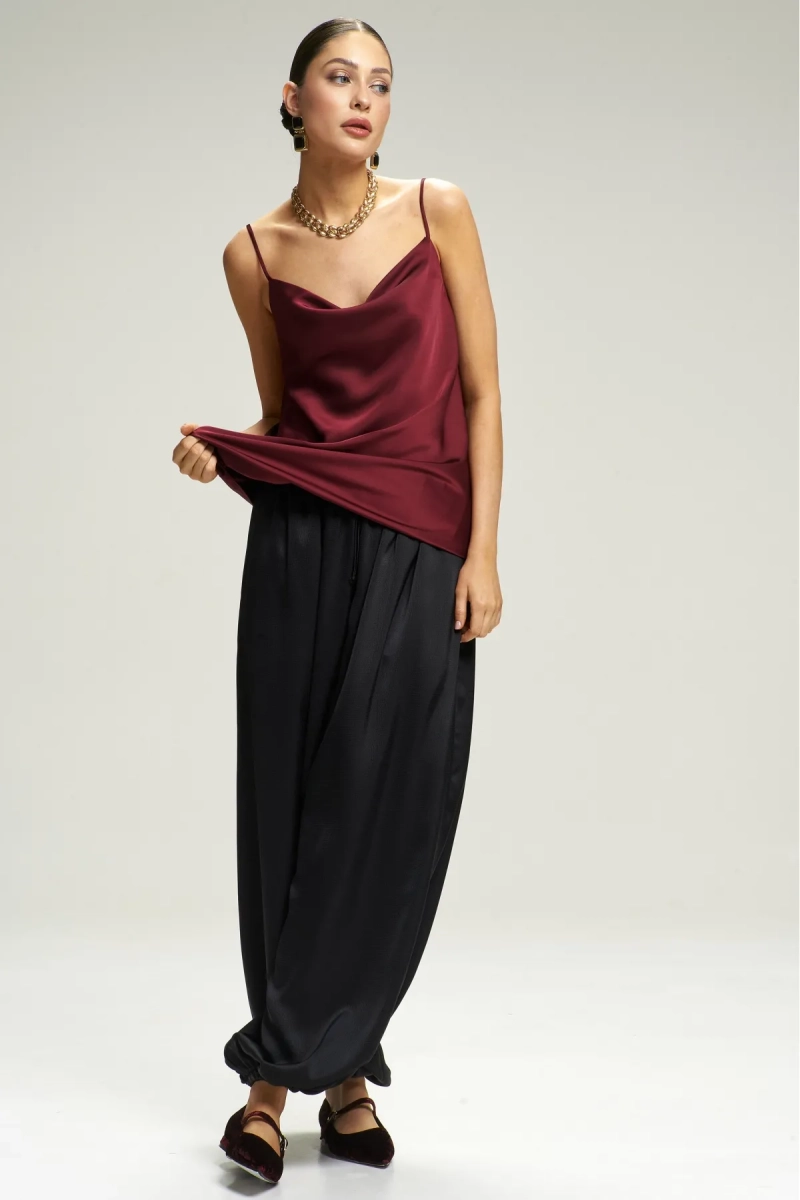 Брюки-алладины Black