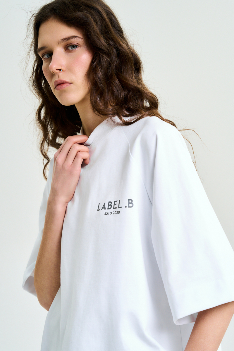 Футболка с рукавом реглан WHITE Label .B, цвет: WHITE, Tp.04.3.5536.0225/2WH со скидкой купить онлайн
