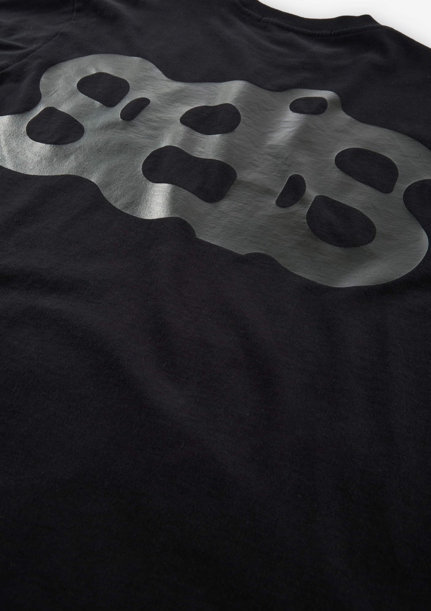 Лонгслив с тональным логотипом KRAKATAU, цвет: Черный, Tu125-1 купить онлайн