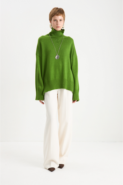 Свитер AMORE MIA AIM, цвет: зеленый, MIA542 купить онлайн