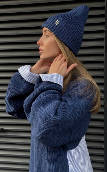 Шапка Flaw BLUE Label .B, цвет: blue Ac.54.6.1125BL купить онлайн