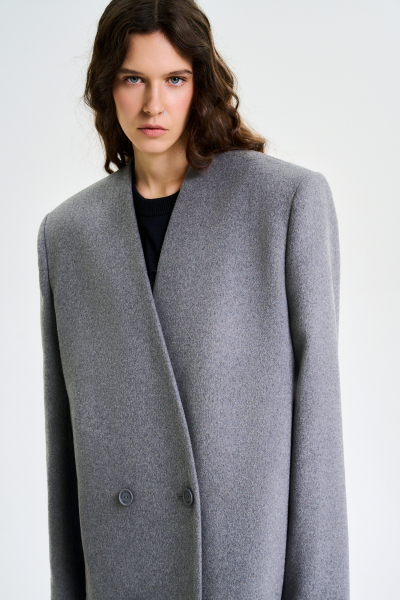 Пальто без лацканов GREY Label .B, цвет: grey, Jc.30.4.2145GR купить онлайн