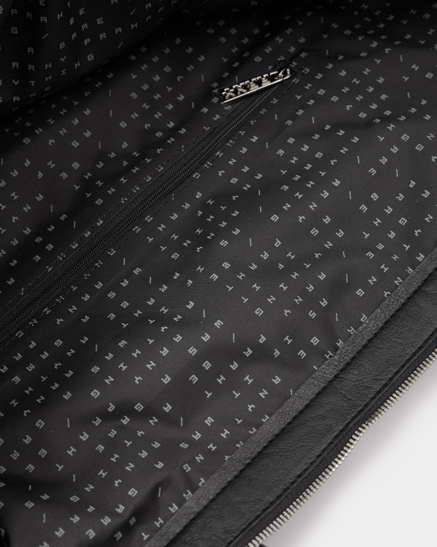 Большая сумка Arny Praht, цвет: мятый черный  купить онлайн