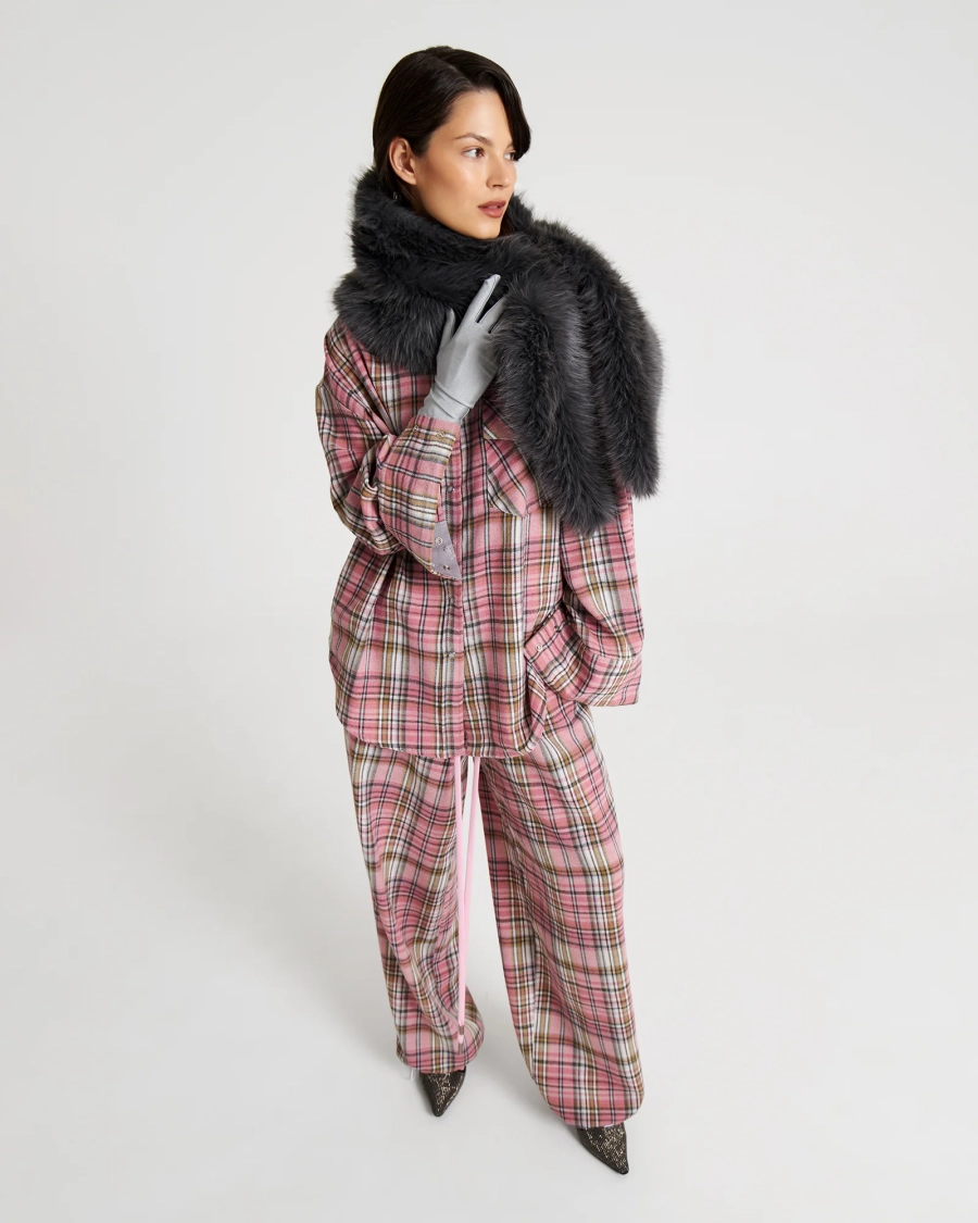 Рубашка в клетку ROSE