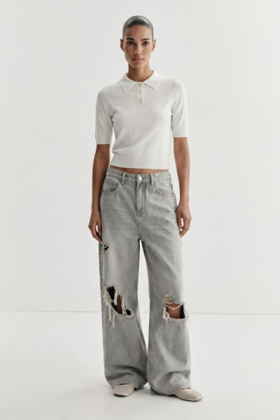 Джинсы из смесового хлопка