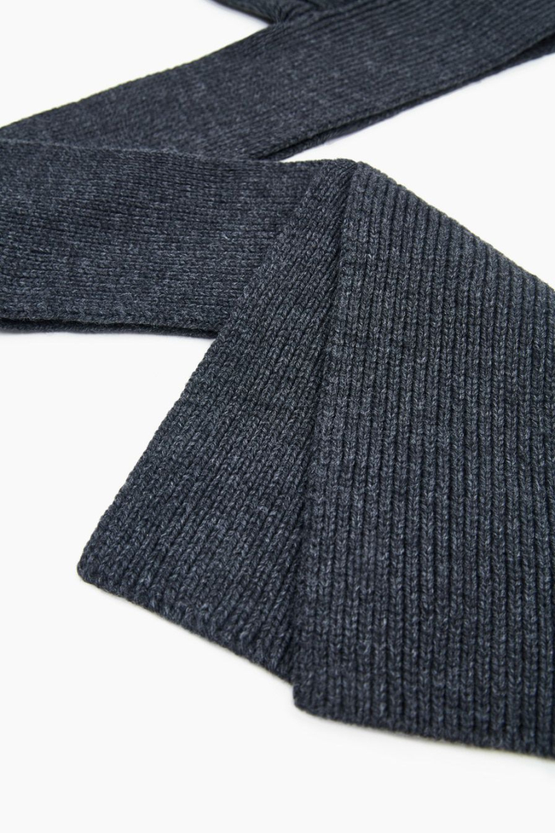 Чепчик-шарф из смесовой шерсти мериноса TOPTOP, цвет: серый TT.601.15040.800 купить онлайн