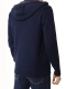 Кардиган Cardigan Zip Neck Long Sleeve With Hood BML, цвет: темно-синий, 310087 купить онлайн