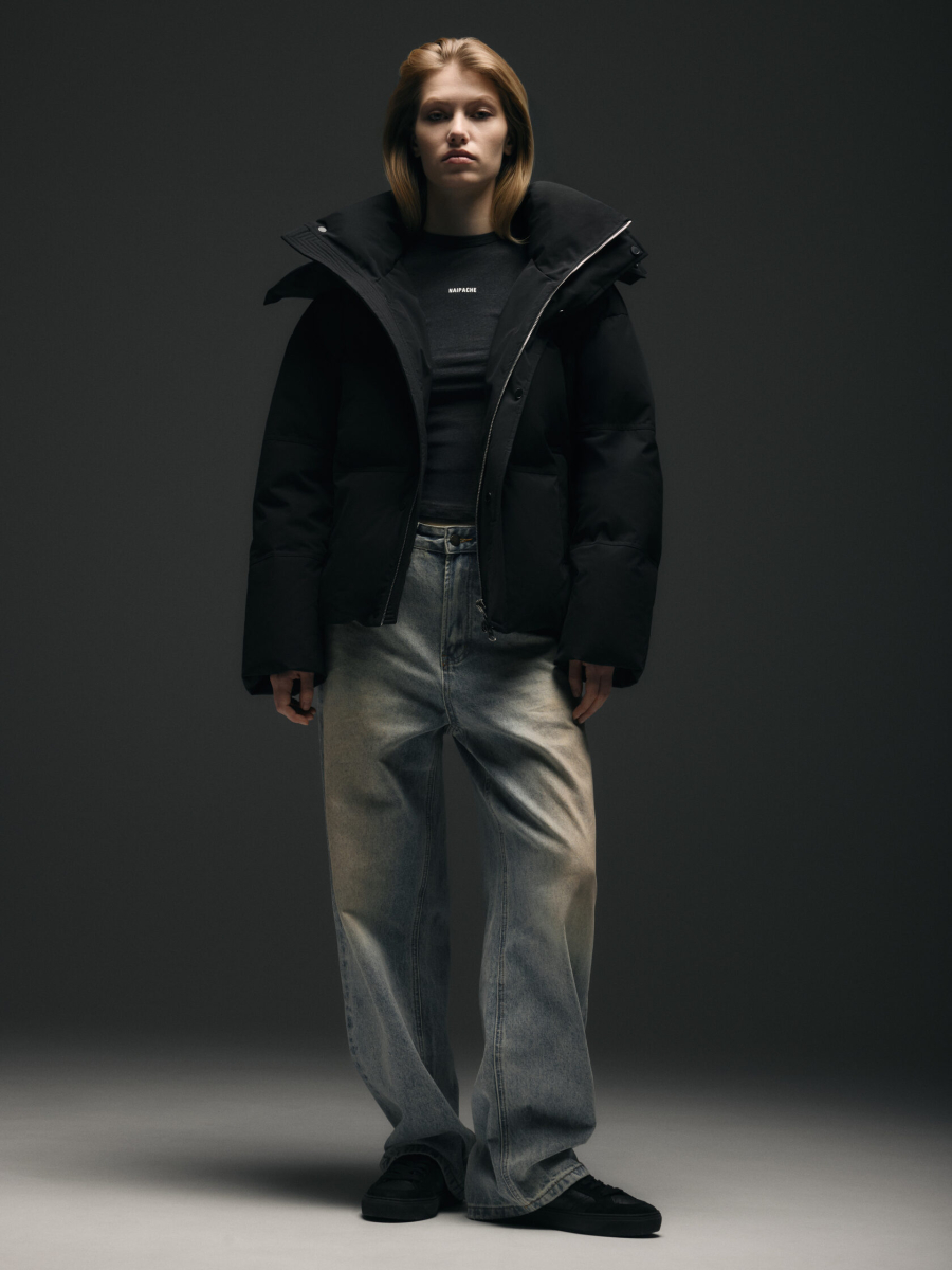 Пуховик Frostkill puffer NAIPACHE, цвет: Черный,  купить онлайн