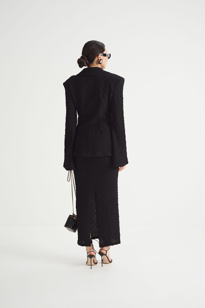 Юбка жатая MIA AIM, цвет: Черный, MIA656 купить онлайн