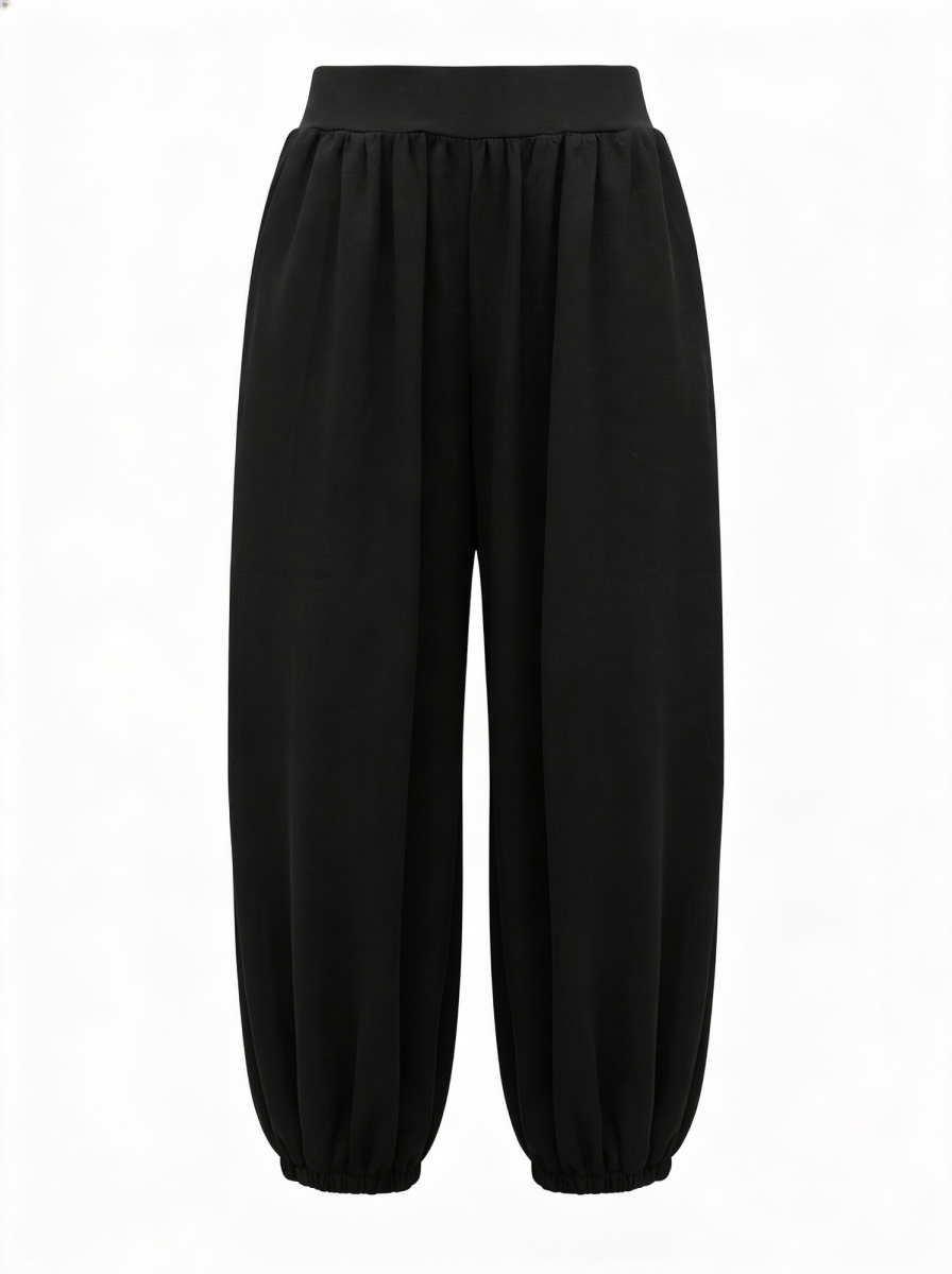 Брюки-алладины трикотажные