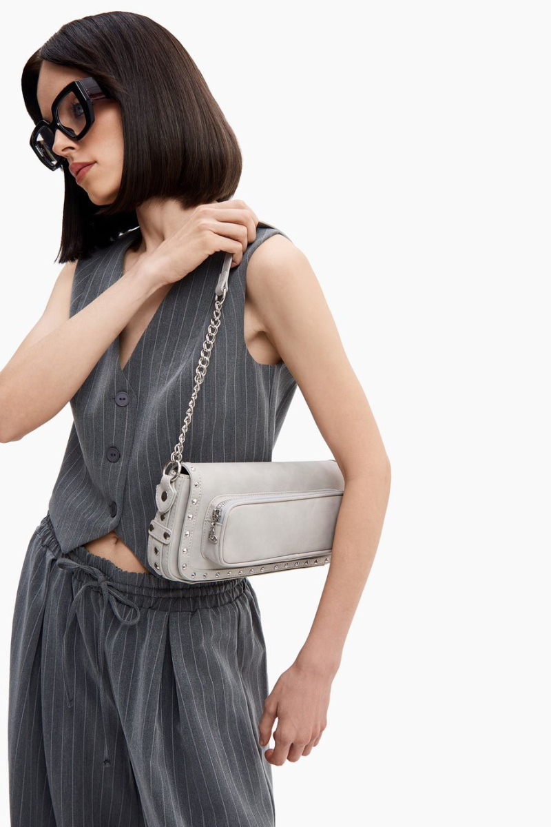 Сумка из экокожи Lera Nena, цвет: серый LNU.801.14846.800 купить онлайн