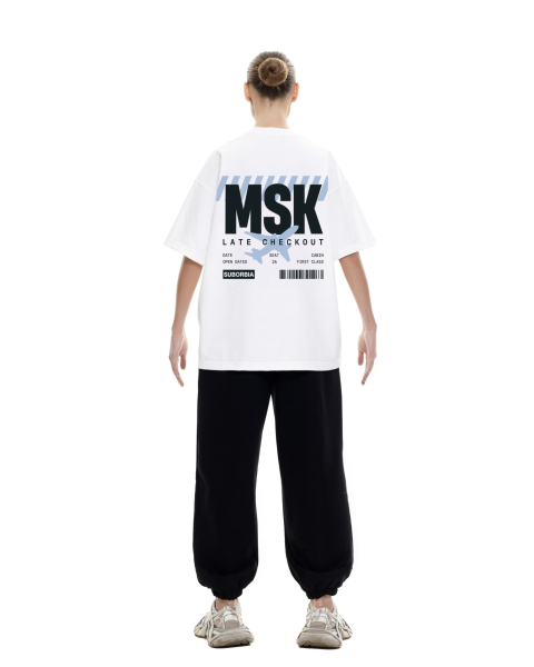Футболка MSK CITY TERMINAL S `25 Suborbia, цвет: WHITE, 04767 купить онлайн