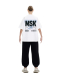 Футболка MSK CITY TERMINAL S `25 Suborbia, цвет: WHITE, 04767 купить онлайн