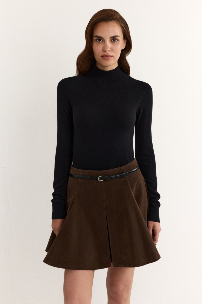 Водолазка с добавлением шерсти и кашемира TOPTOP, цвет: Черный, TTS.052.15462.900 купить онлайн