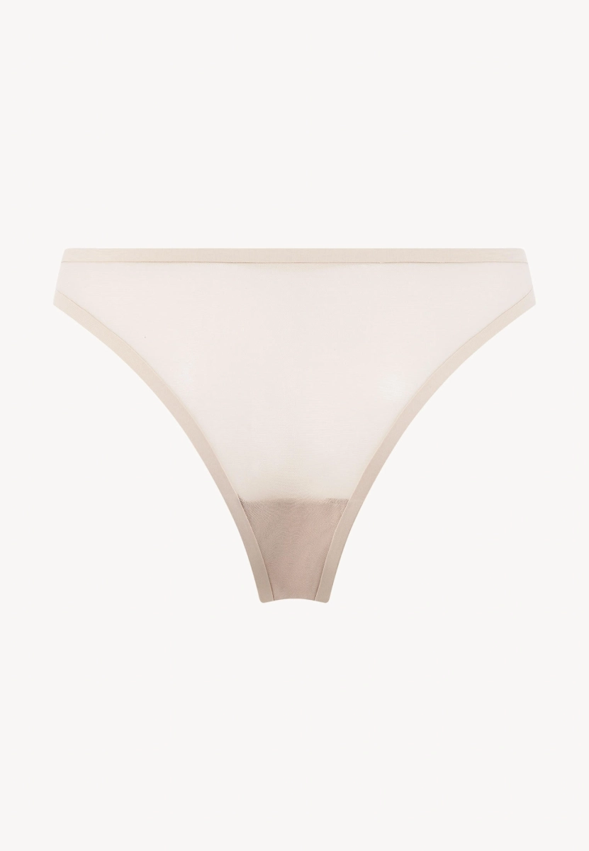 Трусы женские стринги из сетки MUTED, цвет: бежевый 905474.WPAN0016-Beige купить онлайн