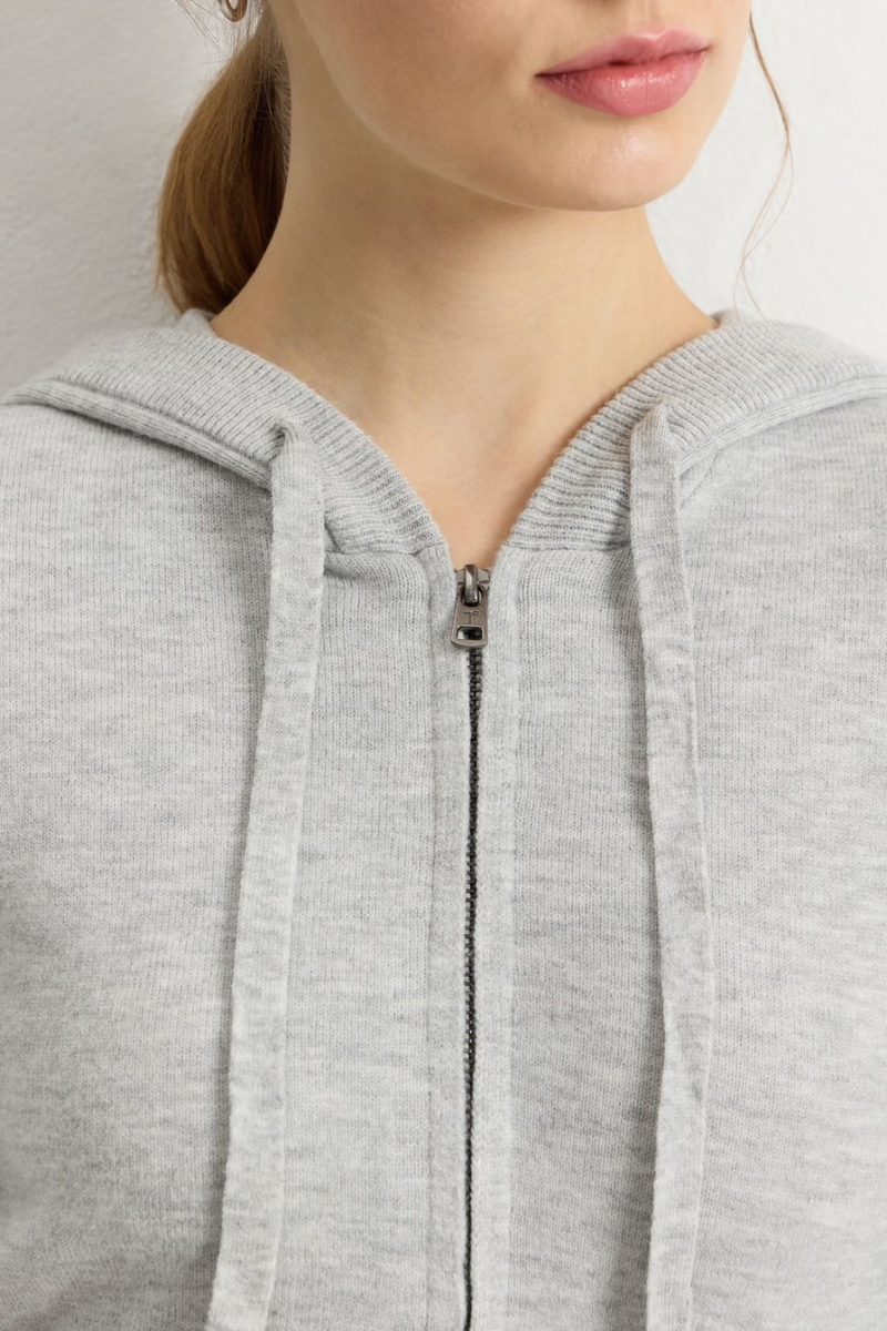 Худи с застежкой-молнией TOPTOP, цвет: серый, TT.050.15829.800 купить онлайн