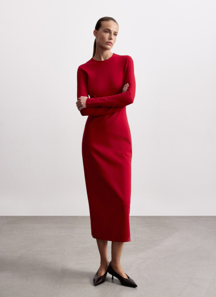 Облегающее платье