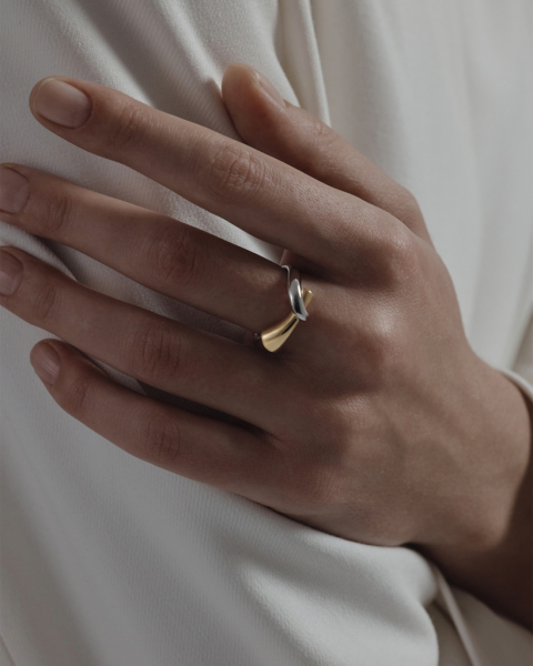 Биколорное кольцо “Туз кубков” Darkrain, цвет: серебро, PL4042 купить онлайн