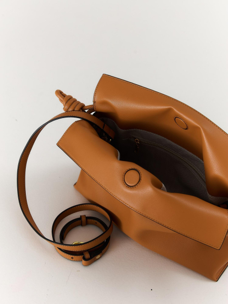 Сумка СЕНДИ маленькая brand salad, цвет: карамель  купить онлайн