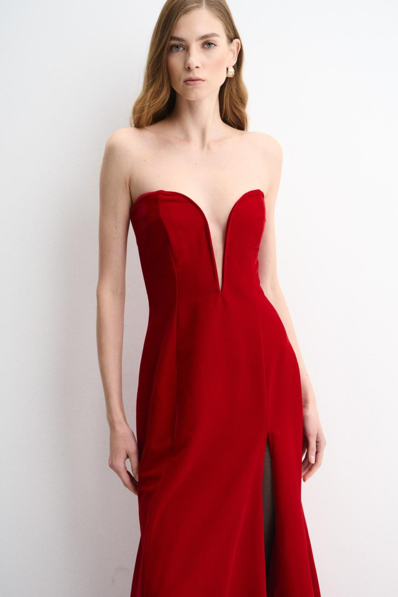 Платье RANAL ENEVOO, цвет: красный, 07015 купить онлайн