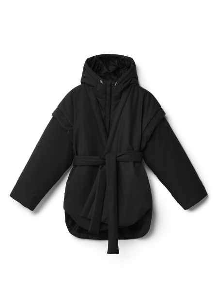 Кимоно-трансформер утеплённый CAPPAREL.21est, цвет: Чёрный, CAP.812.5.1 купить онлайн