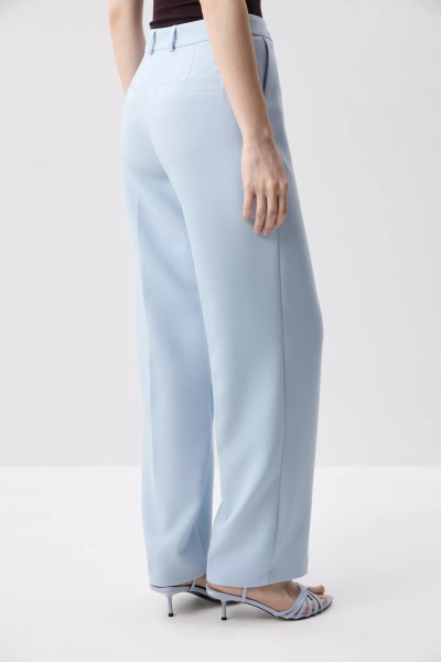 Брюки прямые Charmstore, цвет: голубой, 101-557103-668 купить онлайн