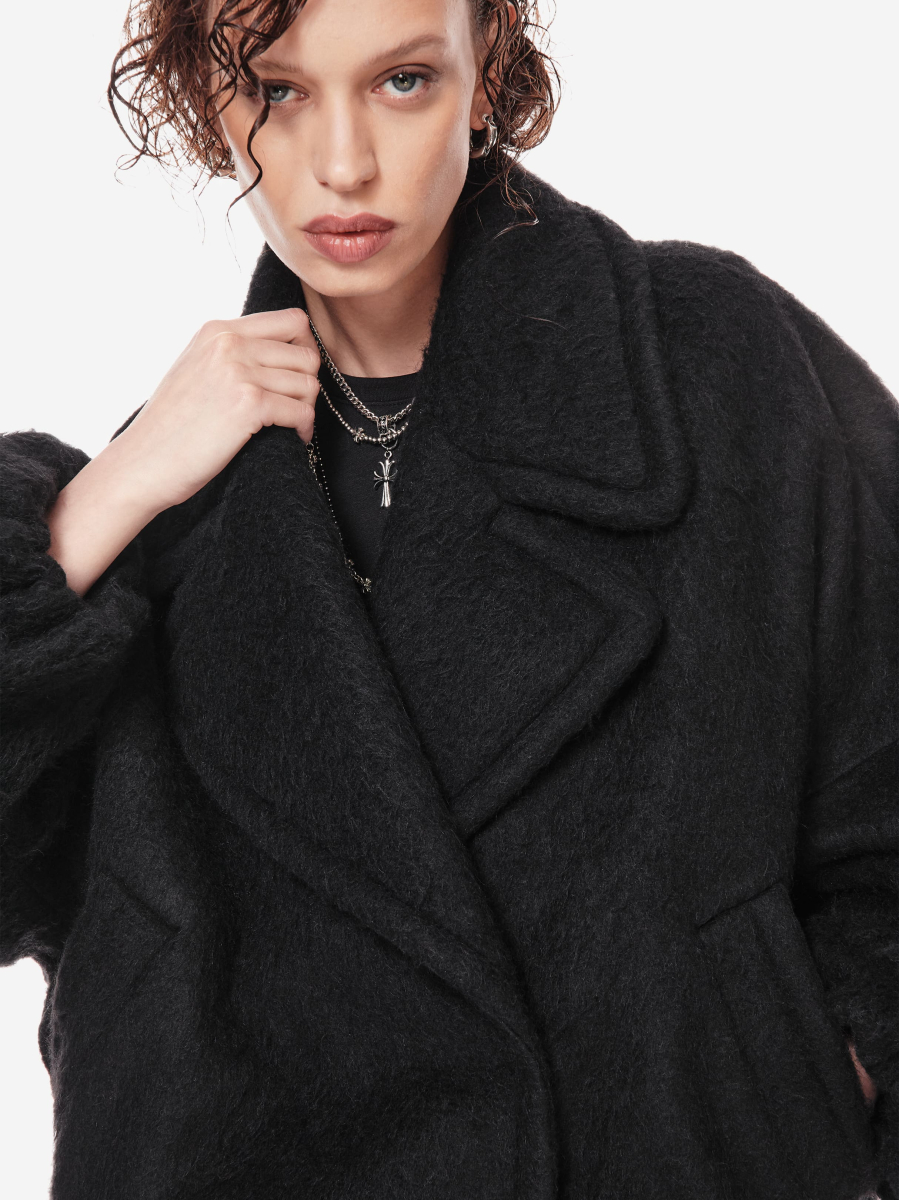 Пальто из фактурной шерсти ‘ Block coat ‘ p.p.s., цвет: Черный, 1005.00.00.BLK купить онлайн