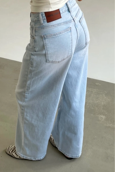 Джинсы свободные Erist store, цвет: голубой, НФ-00003366 купить онлайн