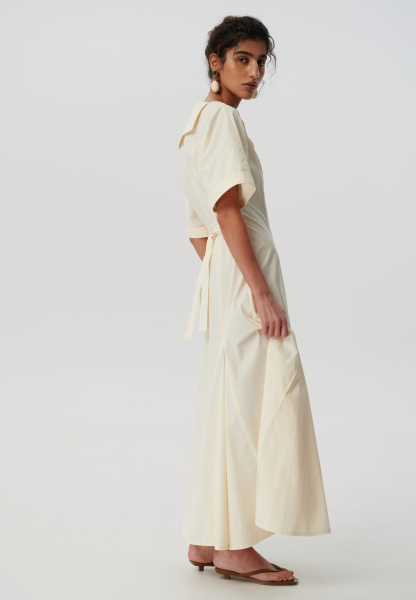Платье из хлопка CHUBA, цвет: молочный, dress_primrose купить онлайн
