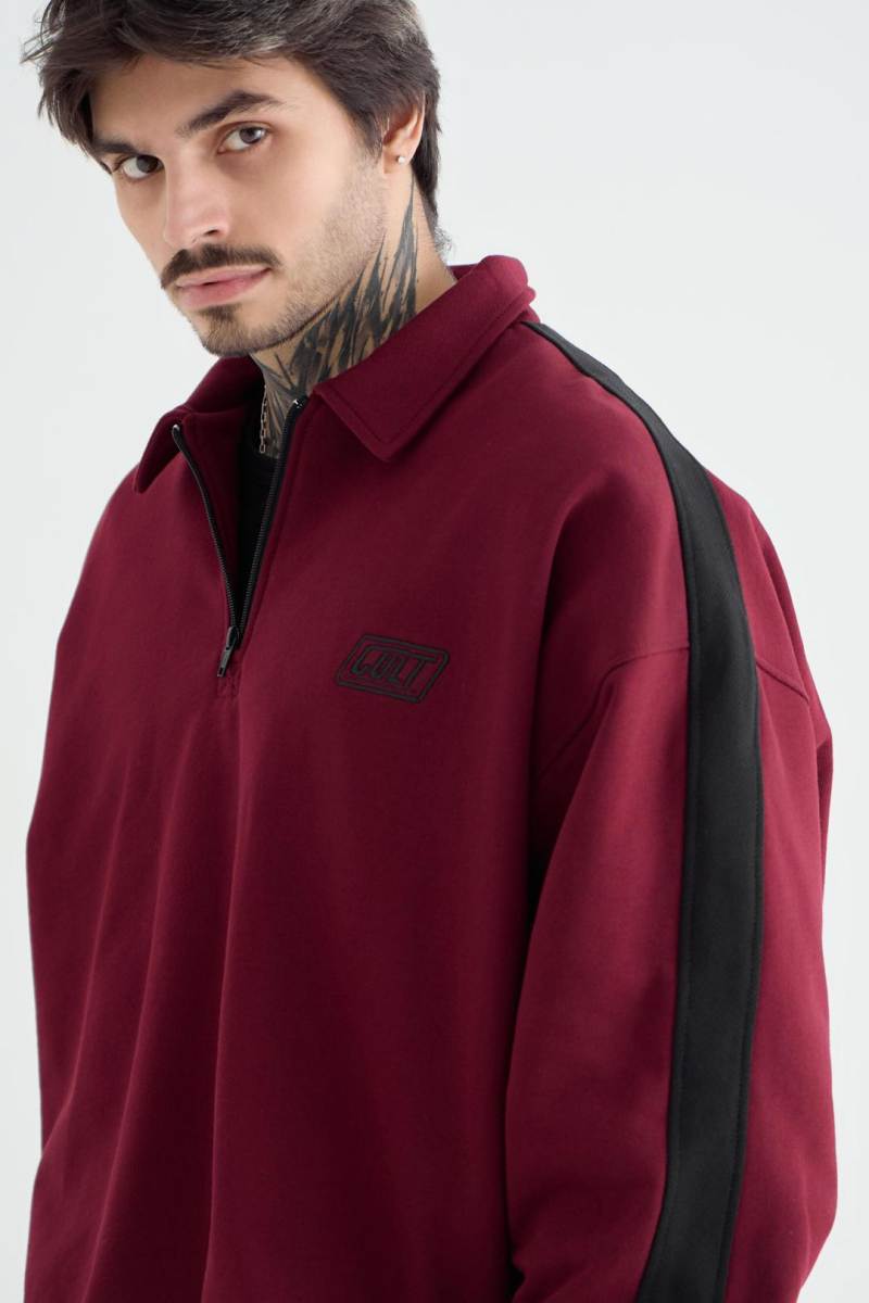 Анорак DRIVE CULT, цвет: бургунди,  купить онлайн