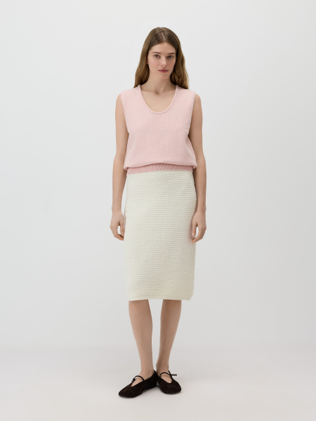 Топ букле Conso, цвет: розовый, KM 260729 - пудровый купить онлайн