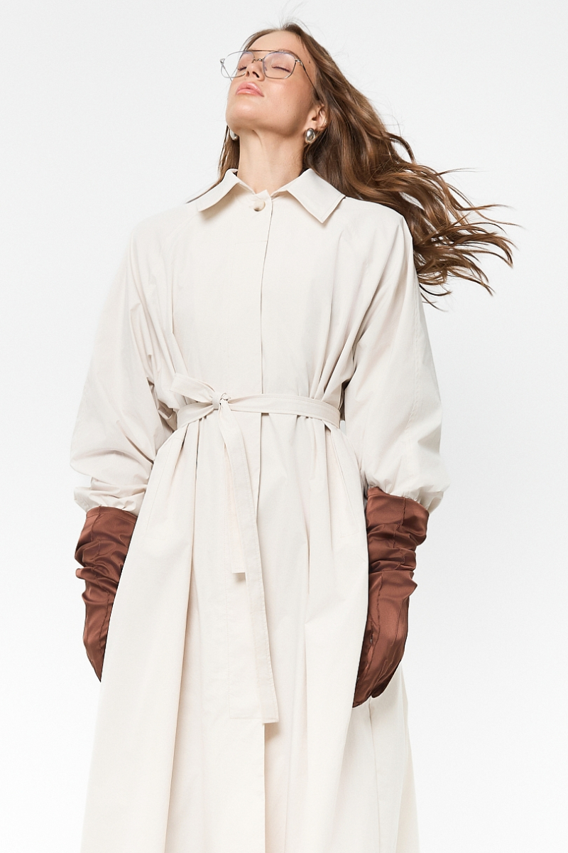 Тренч облегченный из технологичной ткани