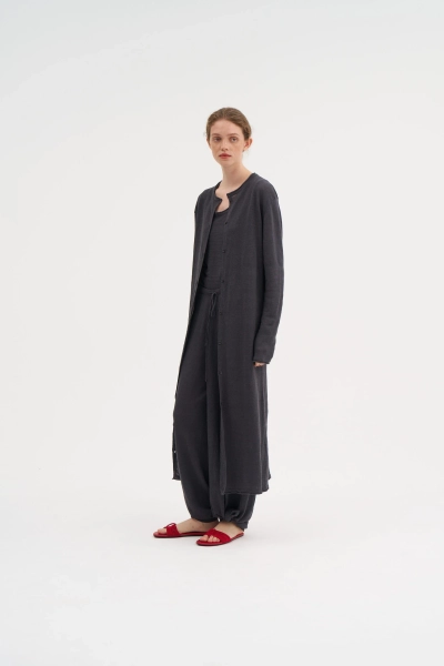 Кардиган В ПУТИ Mankova, цвет: графитовый, SS26-012 купить онлайн