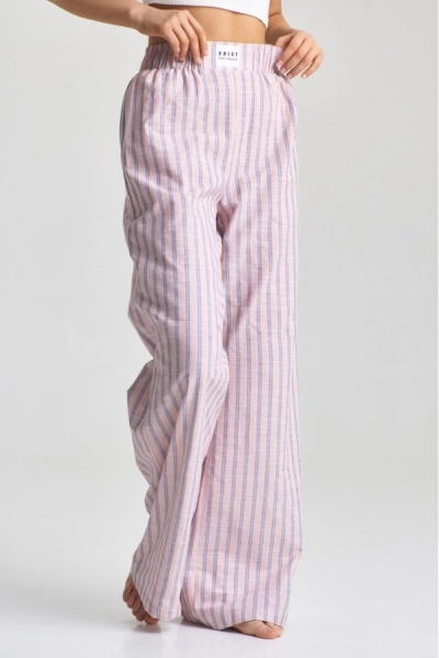Брюки Pajama в широкую полоску Pink&Blue