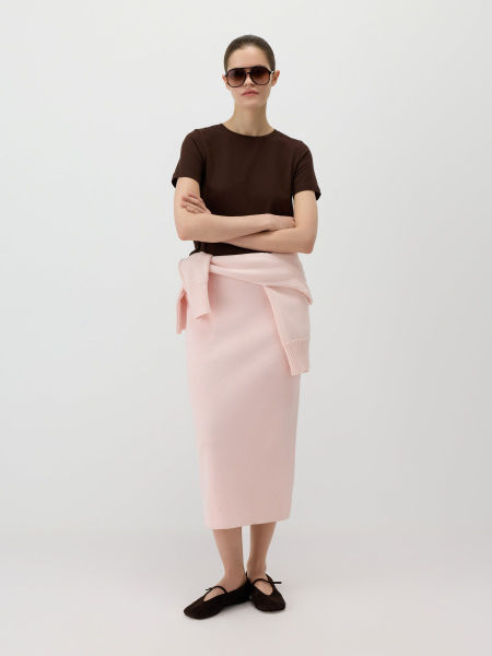 Прямая юбка с карманами Conso, цвет: розовый, KUL 260707 - светло-розовый купить онлайн