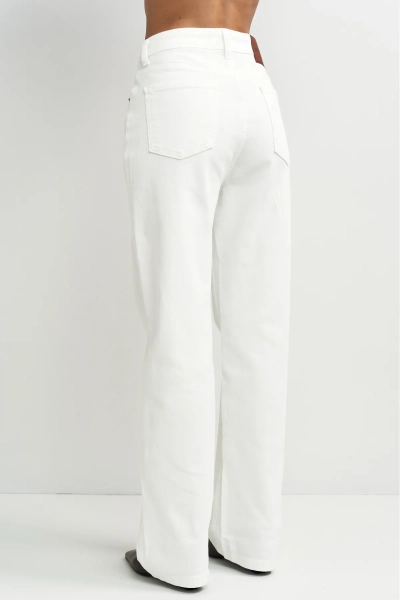 Джинсы прямые Erist store, цвет: белый, НФ-00003370 купить онлайн