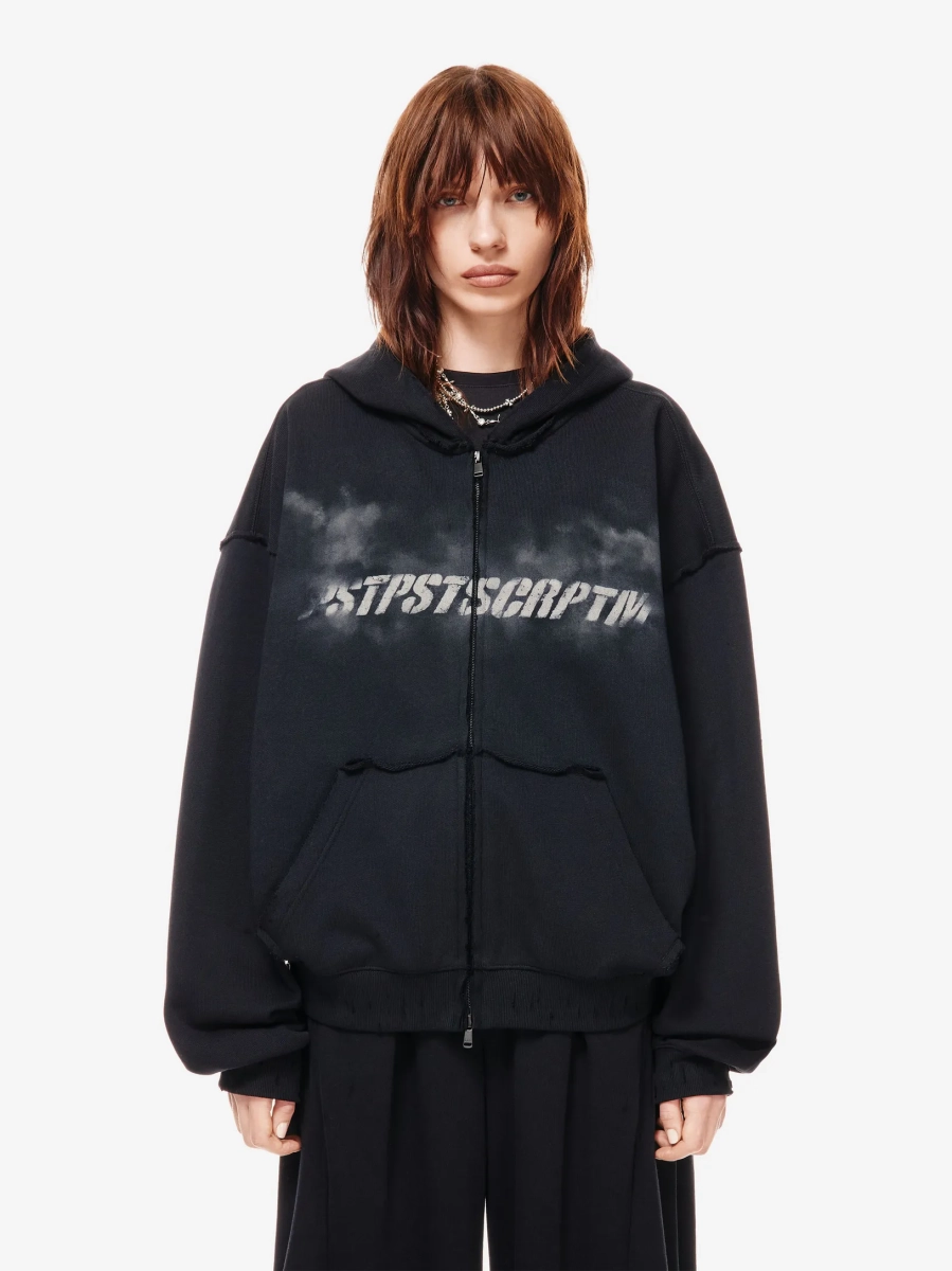 Printed Row Зип Худи p.p.s., цвет: Черный, 1037.00.00.BLK купить онлайн