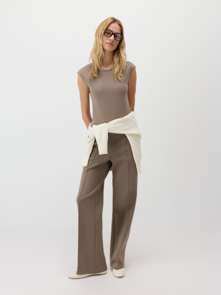 Футболка-топ Conso, цвет: капучино, PF 260414 - капучино купить онлайн