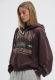 Худи ZIP VILLE SORRY, I’M NOT, цвет: коричневый,  купить онлайн
